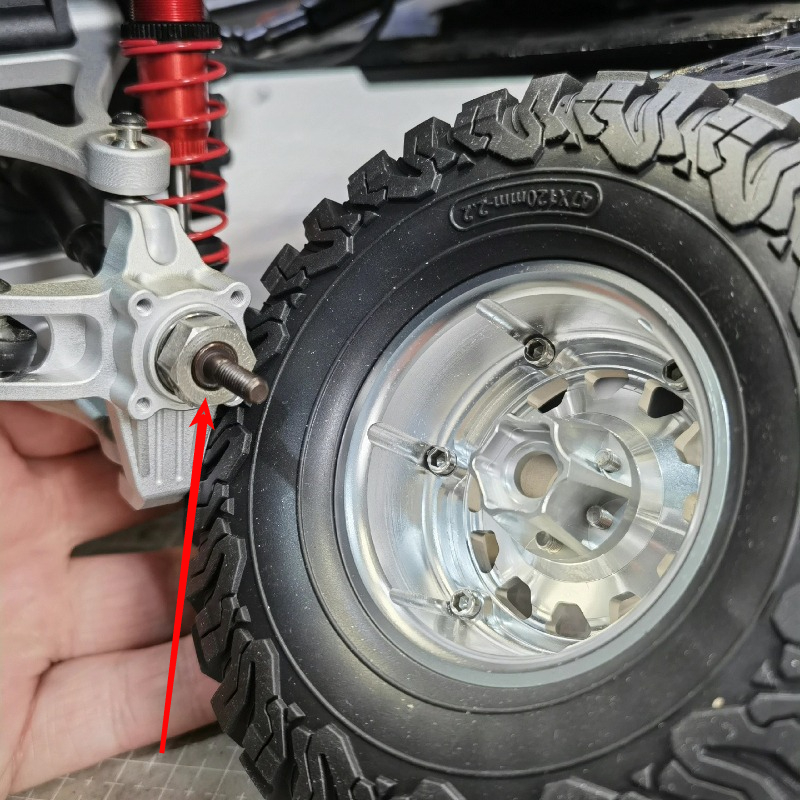 Ram 1500 Rc Hobby - Adaptor Hub Roda yang Diperkuat untuk