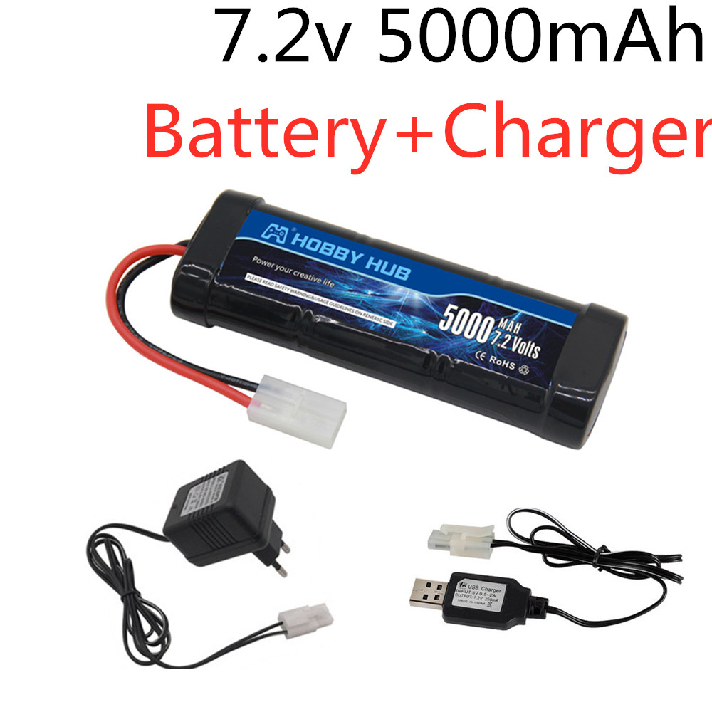 Rc Hobby Rc - 7.2V 5000 MAh Ni-mh Battery Pack