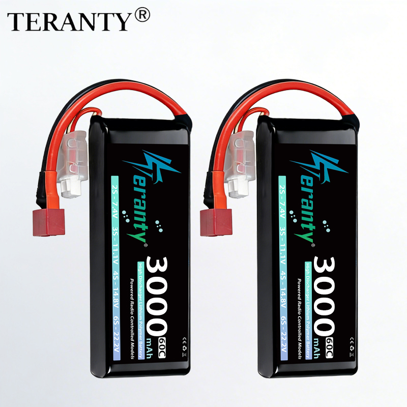 Rc Hobby Rc - TERANTY 2S 3000mAh Baterai Lipo 7.4V