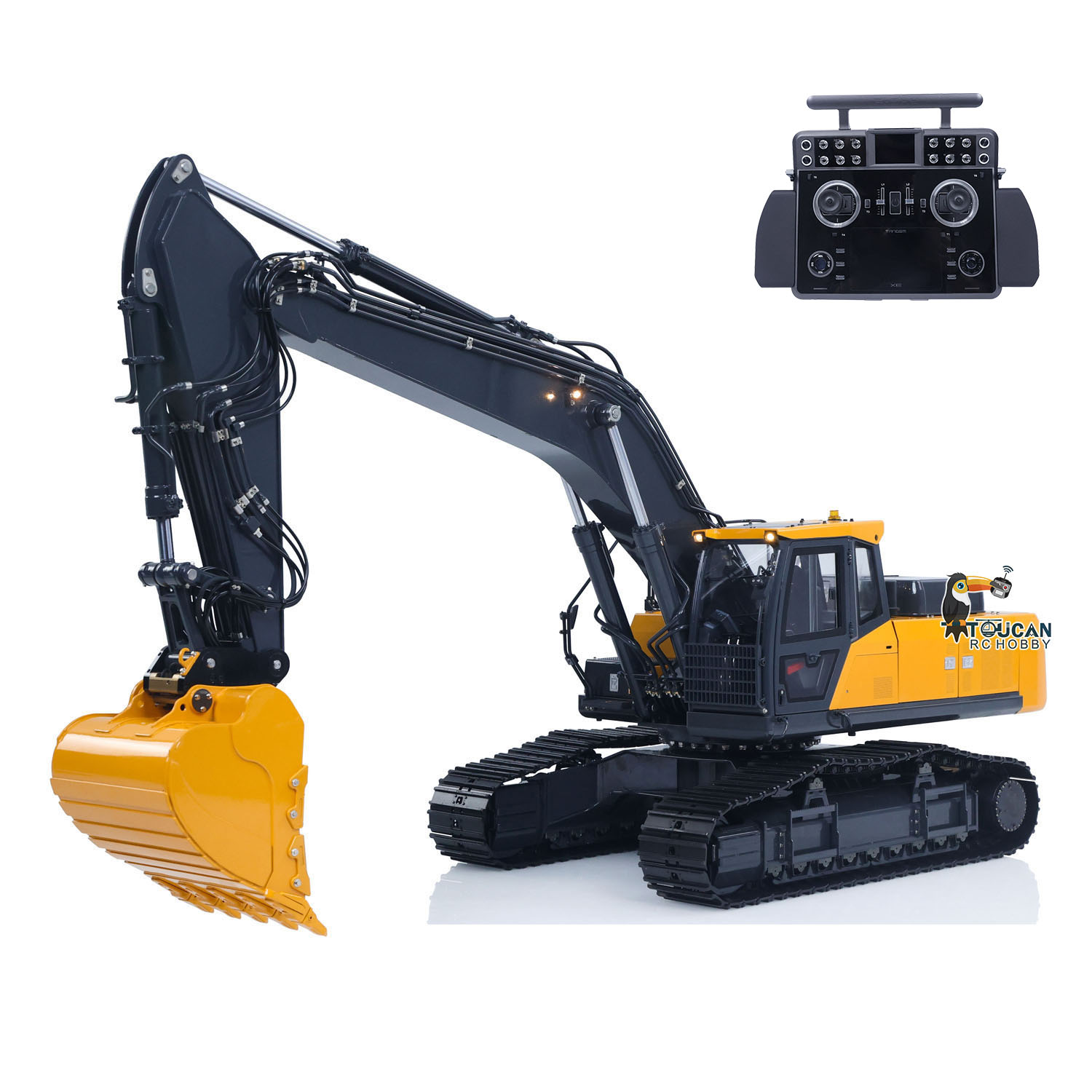 Rc Hobby Pro - 1/14 Metal E400 SFROG Excavator Hidrolik