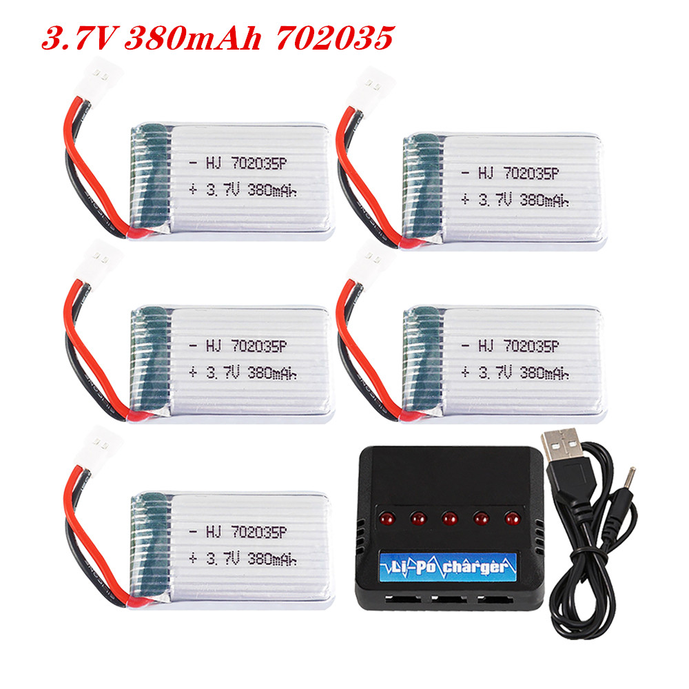 Rc Hobby Rc - Baterai Lipo 3.7V 380Mah 702035 Baterai