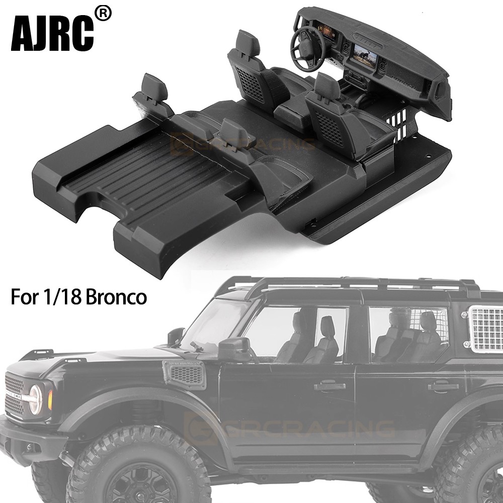 Rc Hobby Center - 1/18 Interior 3d kursi cetak/konsol tengah/fender