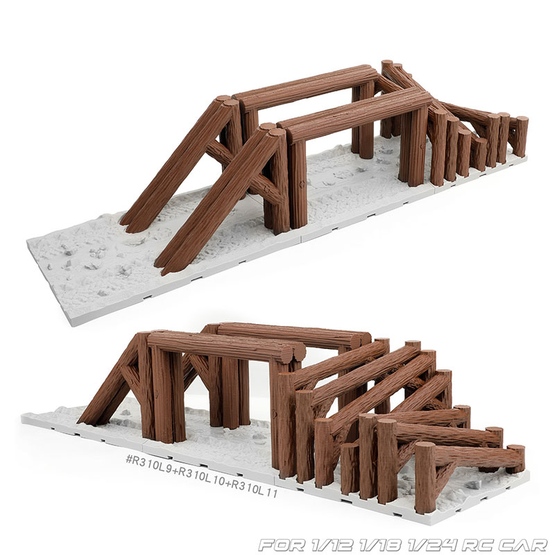 Penghalang Jalan Simulasi Tian - Rc Hobby Track ulasan dan harga