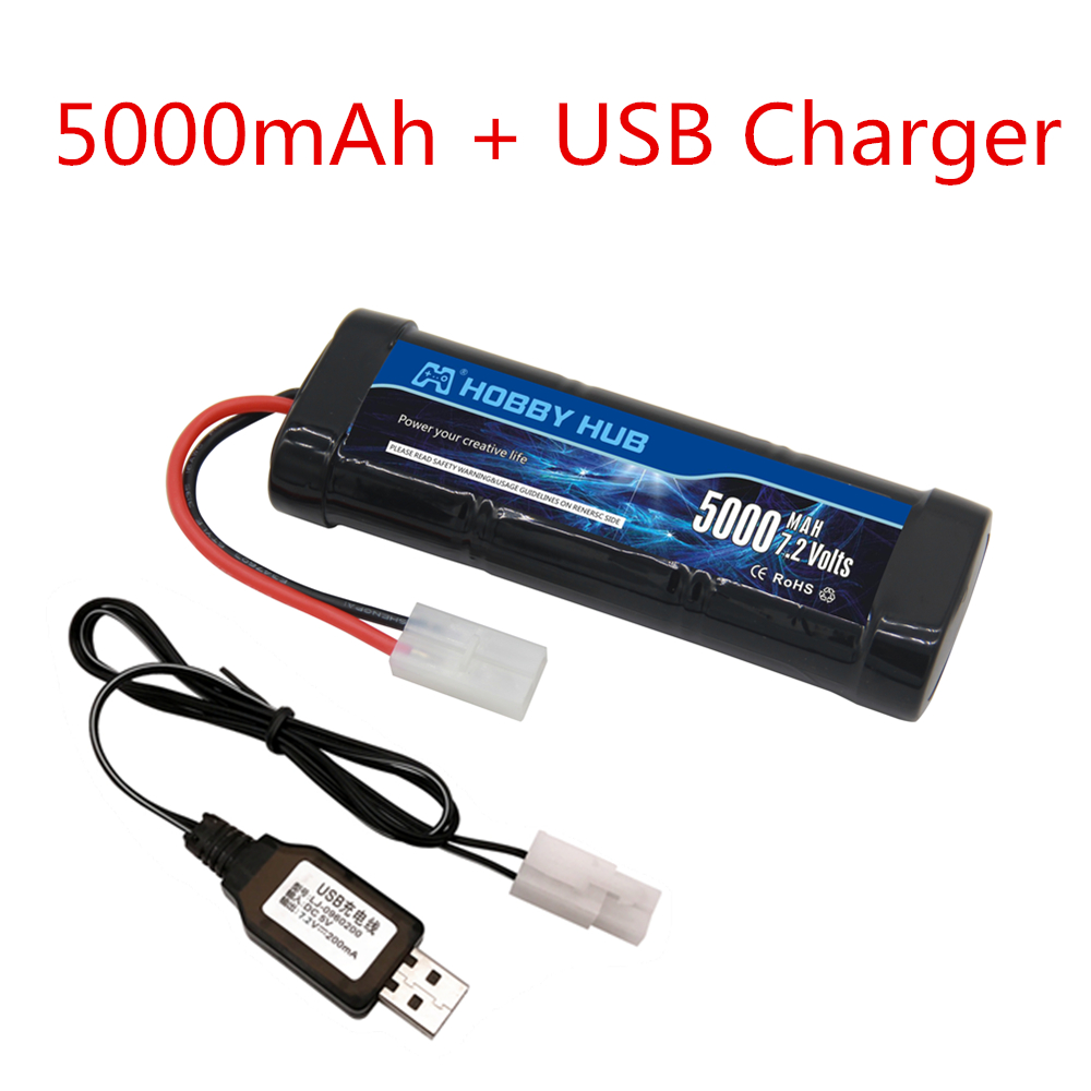 7.2V 5000 MAh Ni-mh Battery Pa - Rc Hobby Rc ulasan dan harga