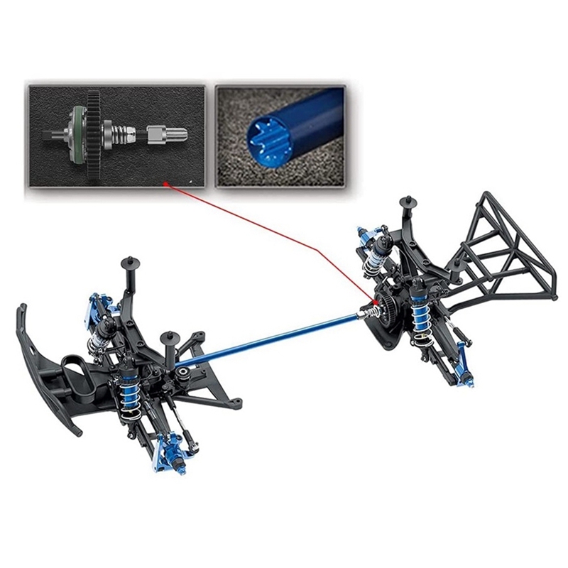 ABJL 3Pcs Metal Rear Center Dr - Rc Hobby Center ulasan dan harga