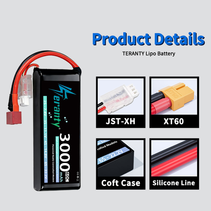 TERANTY 2S 3000mAh Baterai Lip - Rc Hobby Rc ulasan dan harga