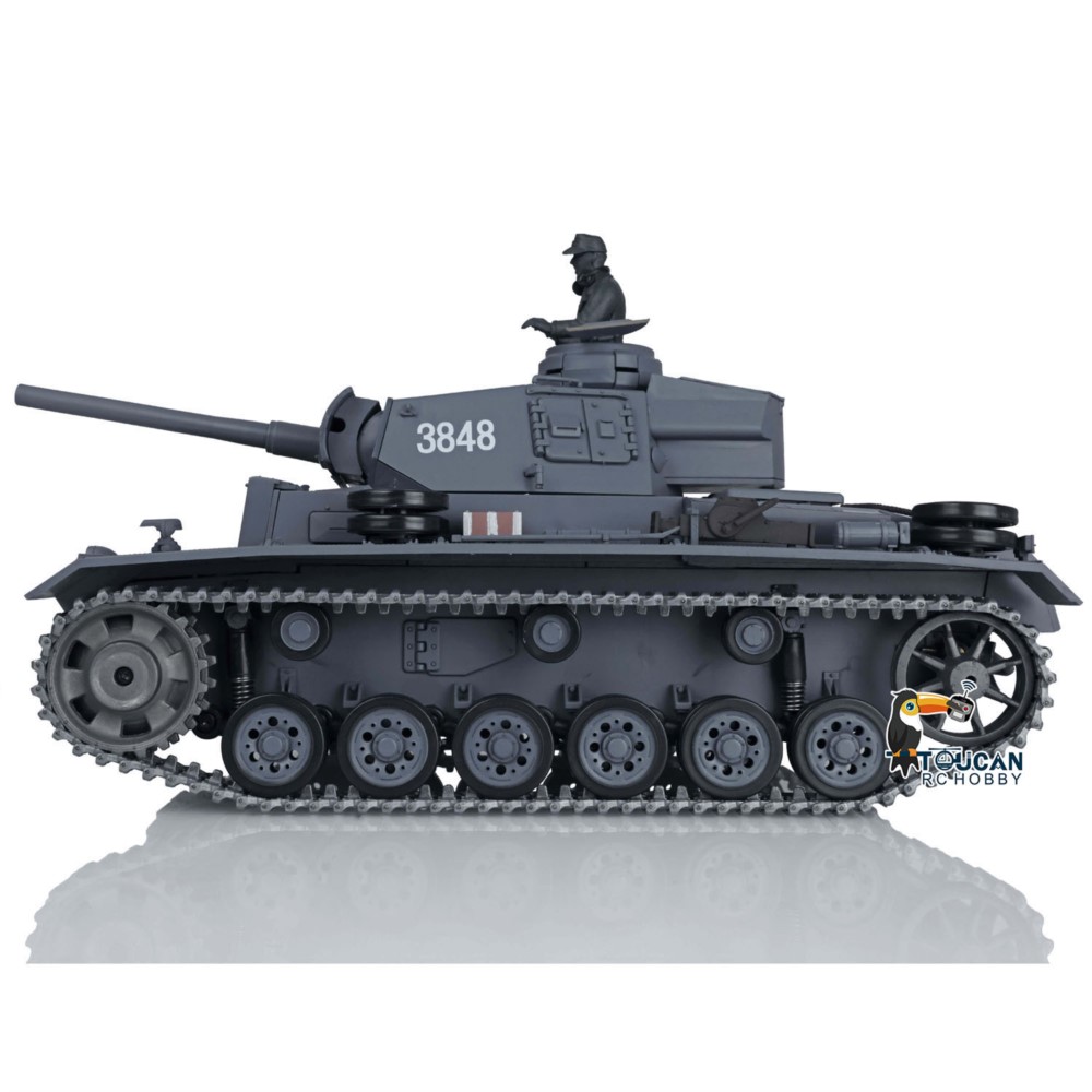 Tank RC Panzer III L RTR HENG  - Rc Hobby Track ulasan dan harga