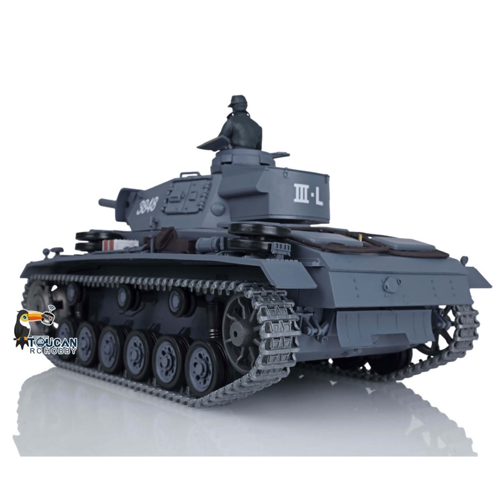 Tank RC Panzer III L RTR HENG  - Rc Hobby Track ulasan dan harga