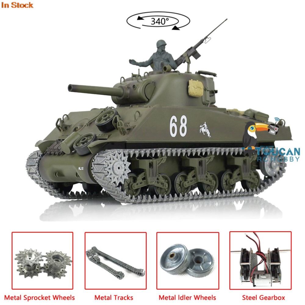 Tank RC Henglong 1/16 Skala 7. - Rc Hobby Track ulasan dan harga