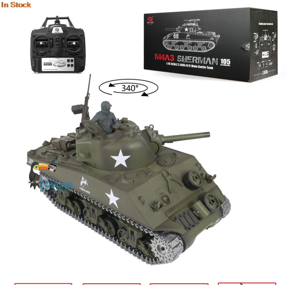 Tank RC Henglong 1/16 Skala 7. - Rc Hobby Track ulasan dan harga