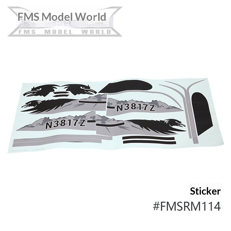 Stiker Pesawat RC FMS untuk Pe - Rc Hobby Rc ulasan dan harga