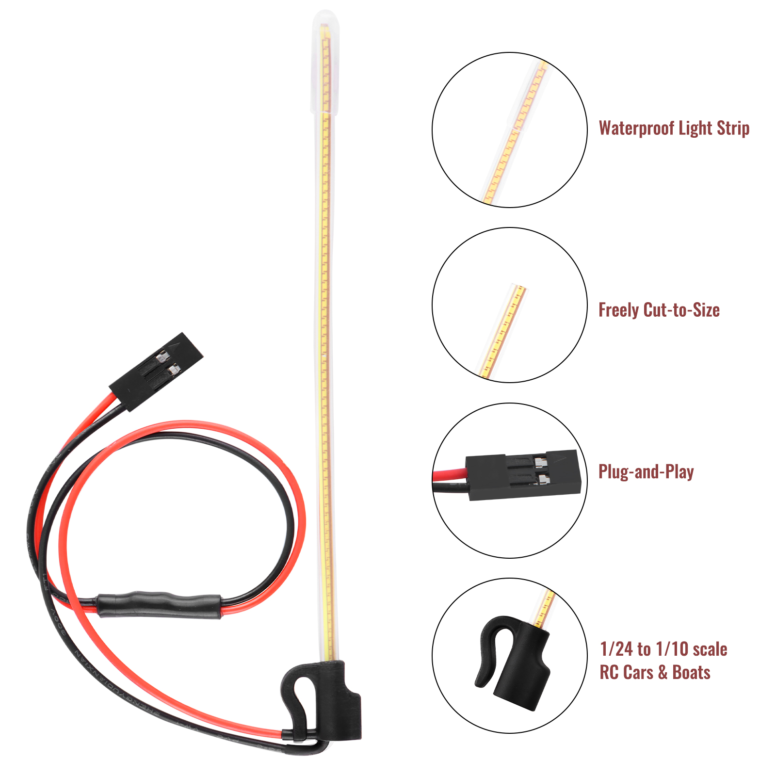 ModRax 2PCS Lampu Antena LED R - Rc Hobby Workbench ulasan dan harga