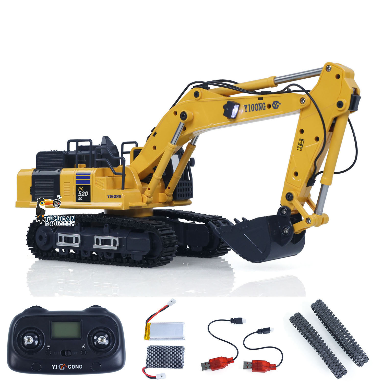 1/50 Mini RC Digger PC520 Peng - Rc Hobby Track ulasan dan harga