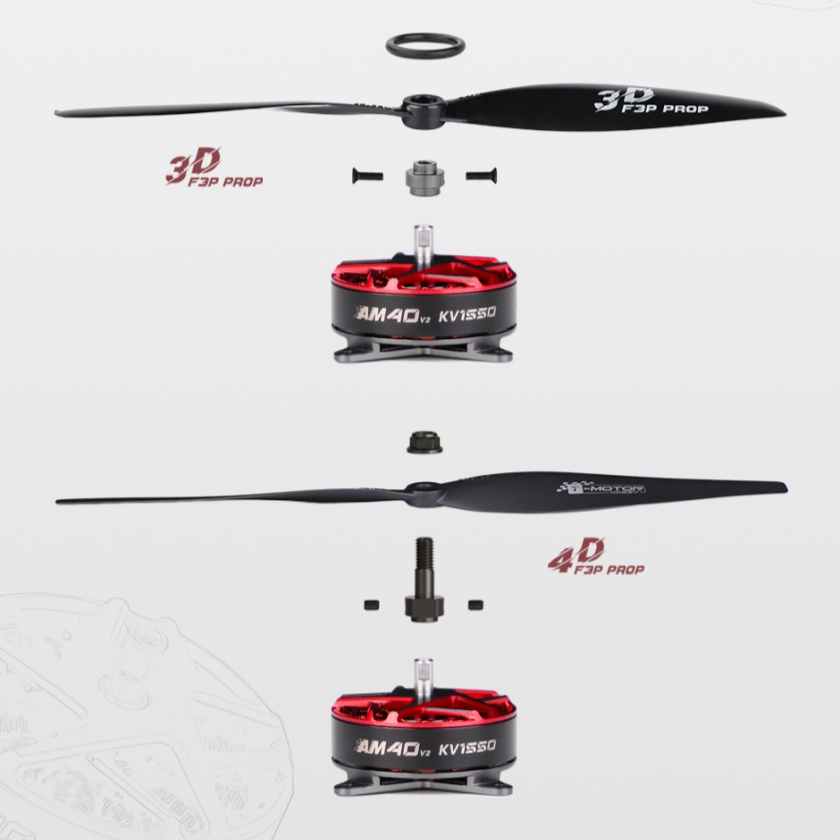 T-Hobby AM40 V2 3D/4D 2-3S Mot - Rc Hobby Rc ulasan dan harga