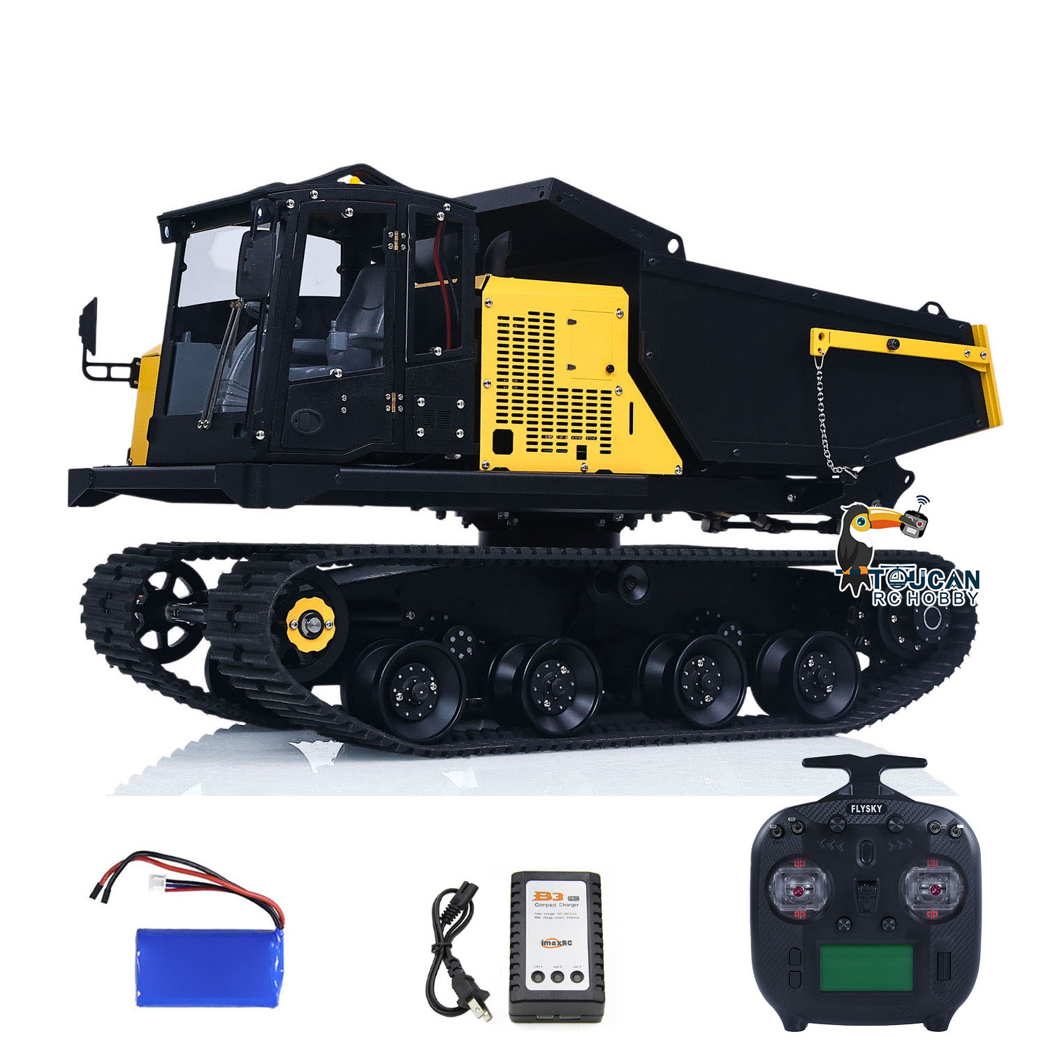 WKLC 1/14 Truk Hidrolik RC Log - Rc Hobby Track ulasan dan harga
