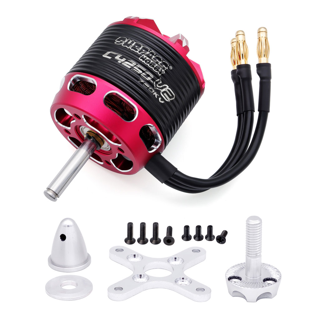 SURPASS HOBBY C4240 750KV/850K - Rc Hobby Motor ulasan dan harga