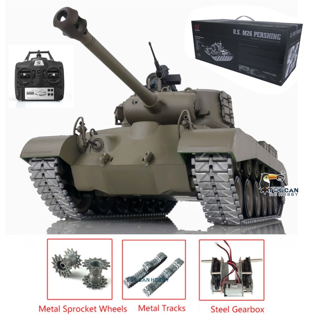 Tank RC Henglong 1/16 Skala 7. - Rc Hobby Track ulasan dan harga