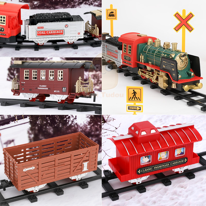 Set kereta api elektrik, maina - Rc Hobby Track ulasan dan harga